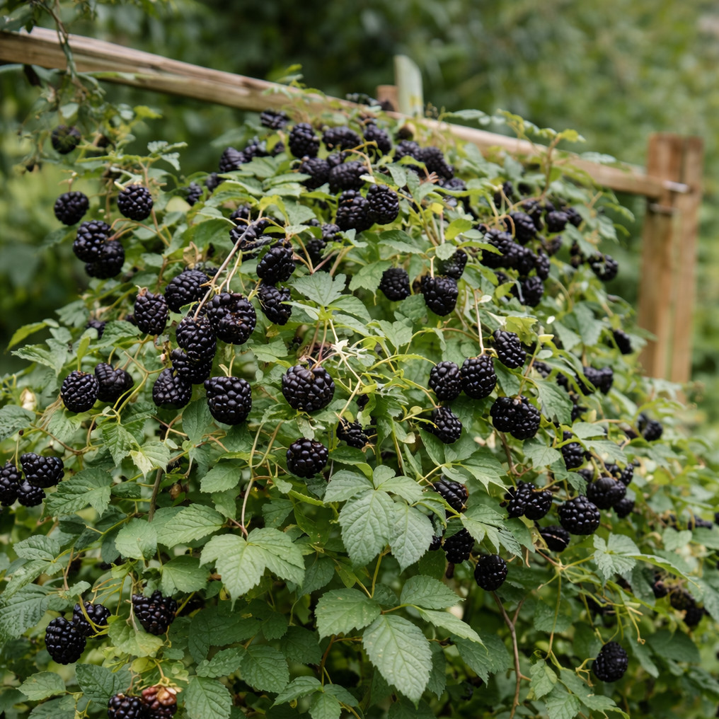 Hand Picked Nursery Shekinah Tahi Black Raspberry Plugs – Bare‑Root , 1‑Year‑Old