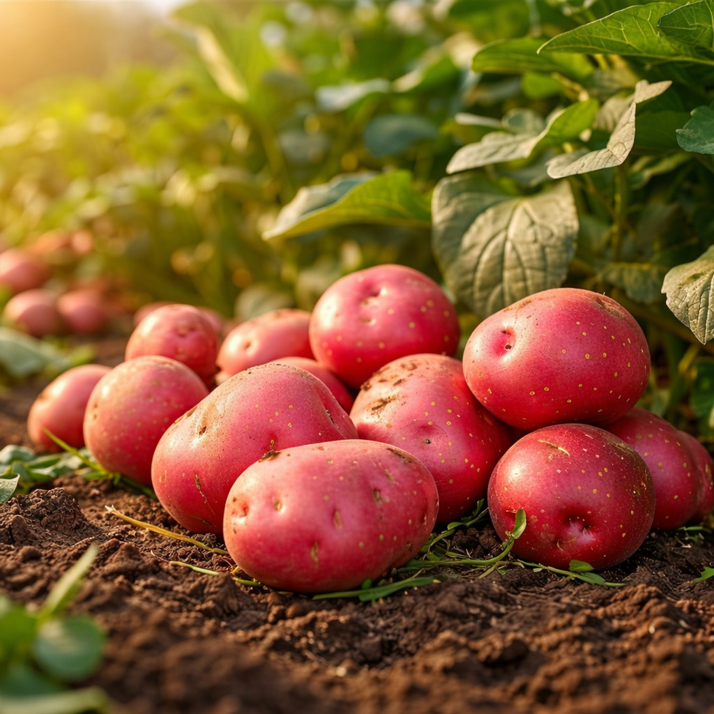 Red Chieftan Seed Potatoes | Vibrant Flesh | Heirloom Variety (3 Pounds)