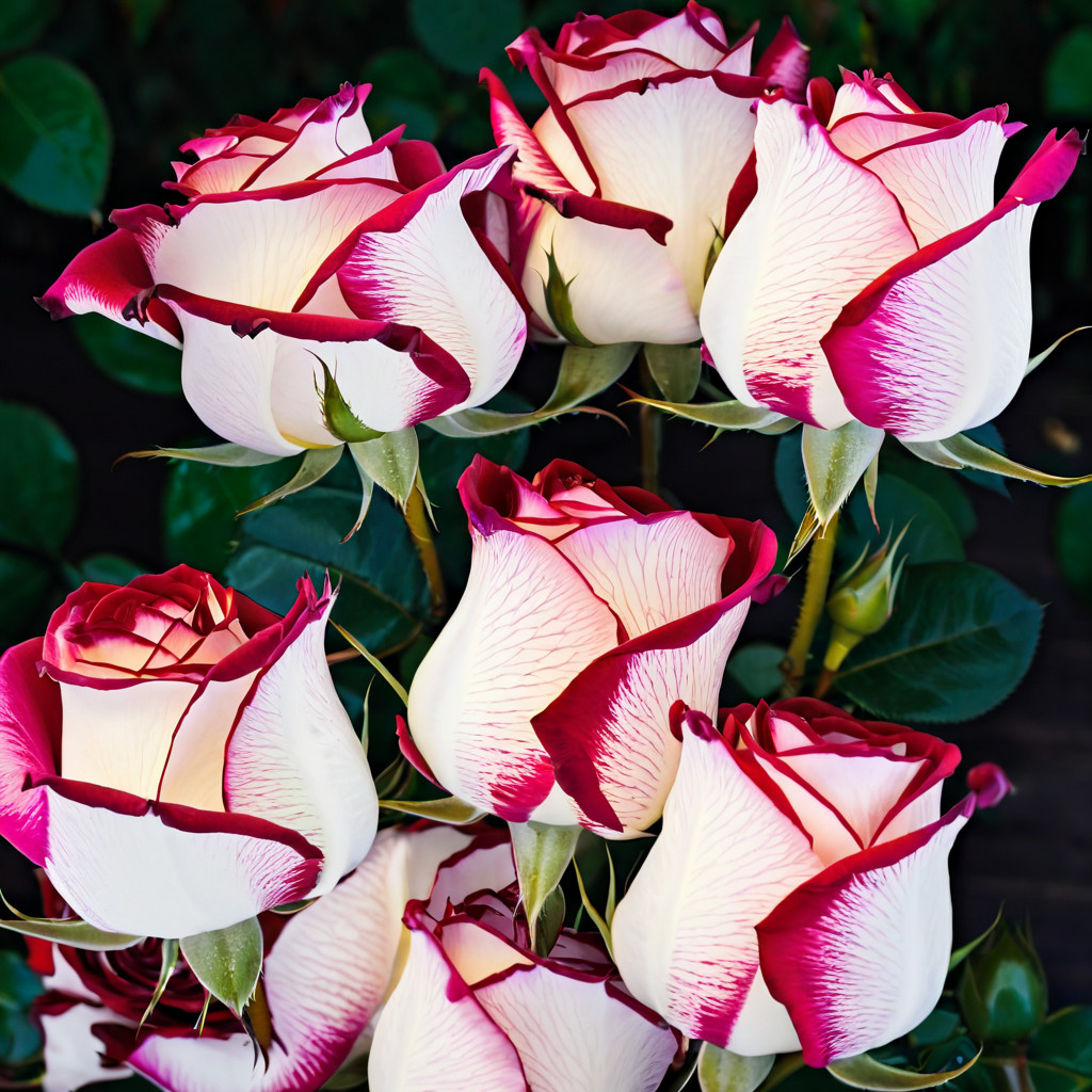 10 Rose Seeds Flower Bush Perennial Shrub Flowers Seed US SELLER ” White Pink”