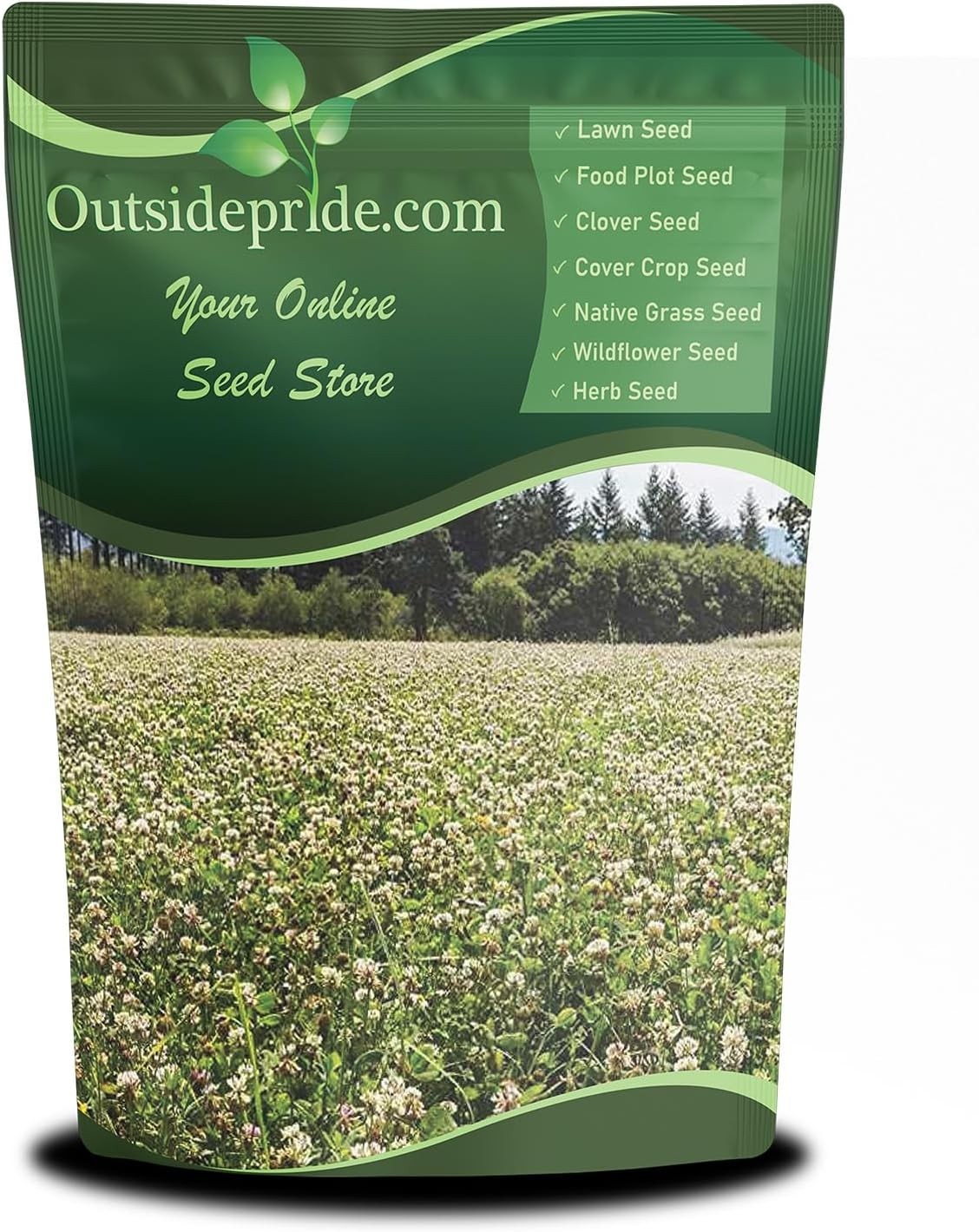 Perennial White Clover Seed – 10 lbs for Soil Enhancement & Drought Tolerance