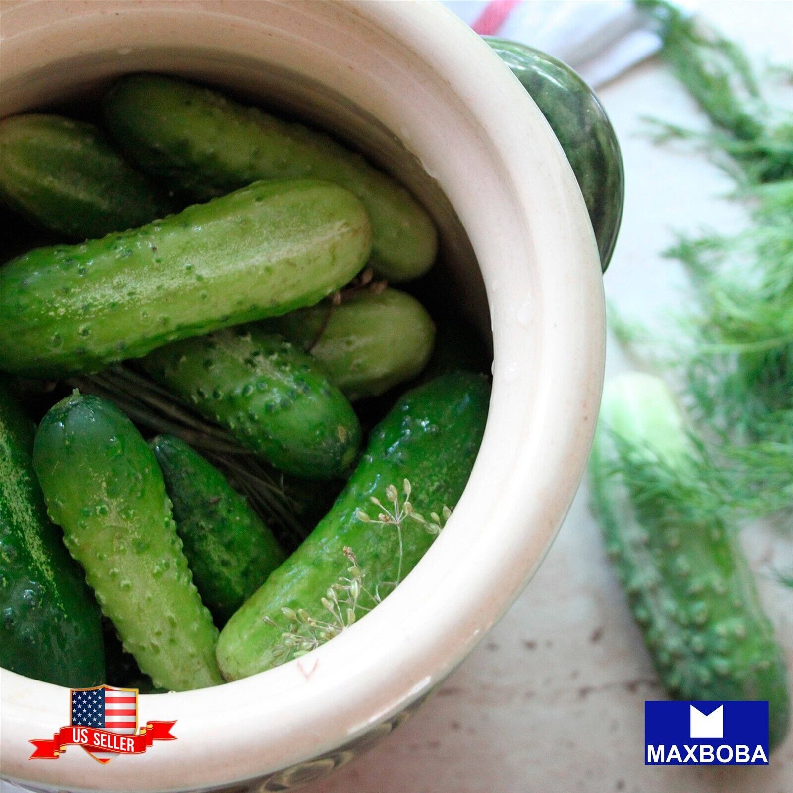 Fresh!!Cucumber Seeds – Homemade Pickles – Organic Non-GMO Heirloom Vegetable
