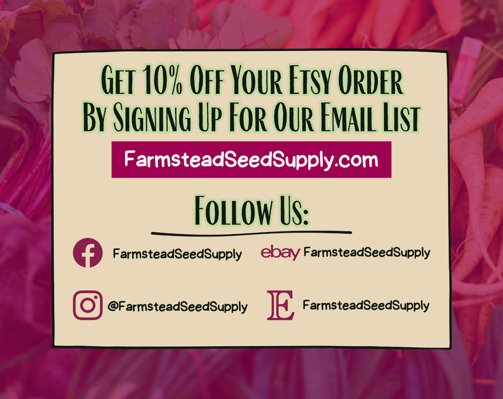 5,000+ Amaranth Seeds [Red Garnet] Gardening Seed Packet, Heirloom, Non-GMO