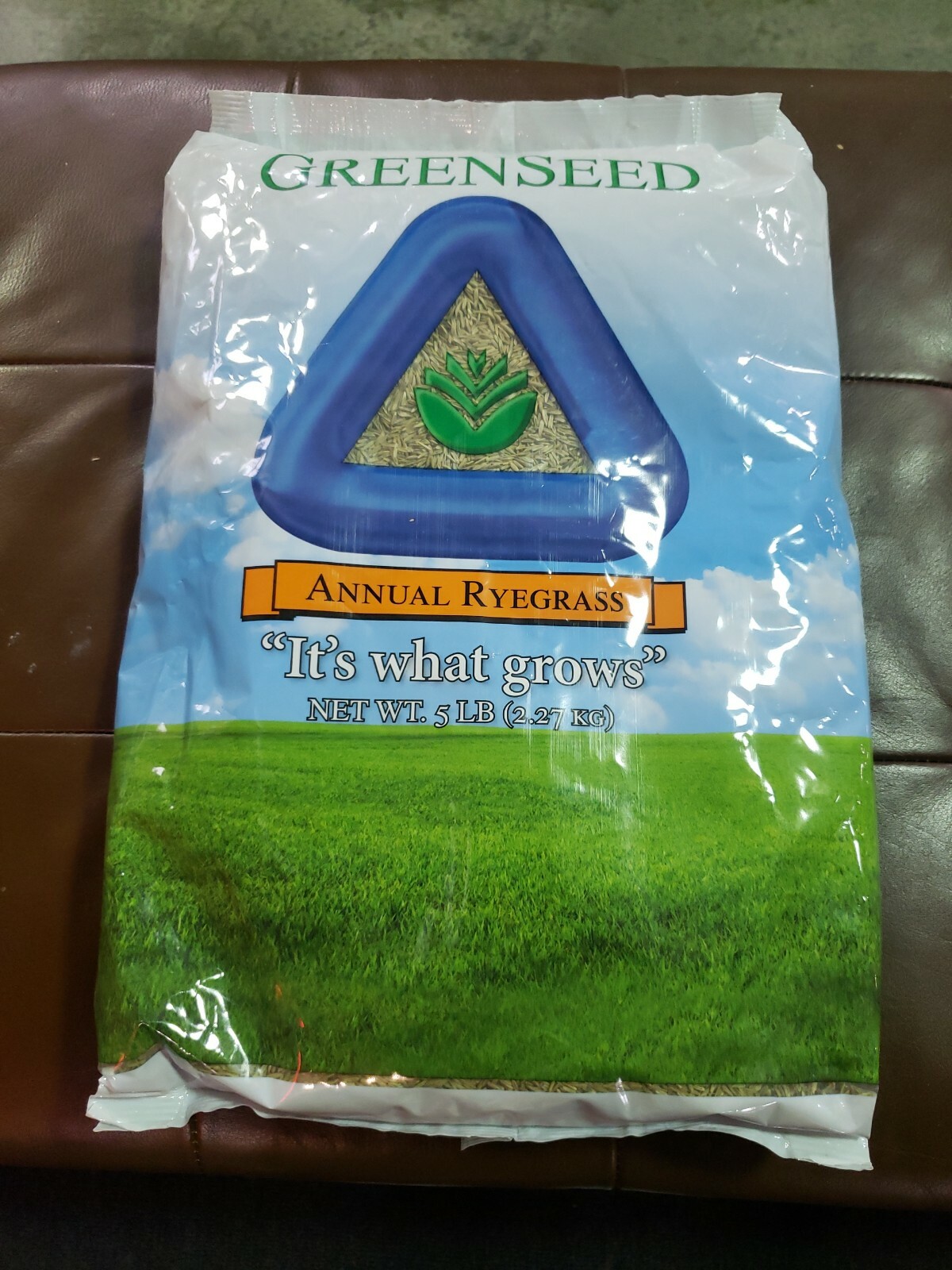 5 lbs ANNUAL RYEGRASS Grass Seed Fast Germinating Rapid Growth Throw & Grow Cove
