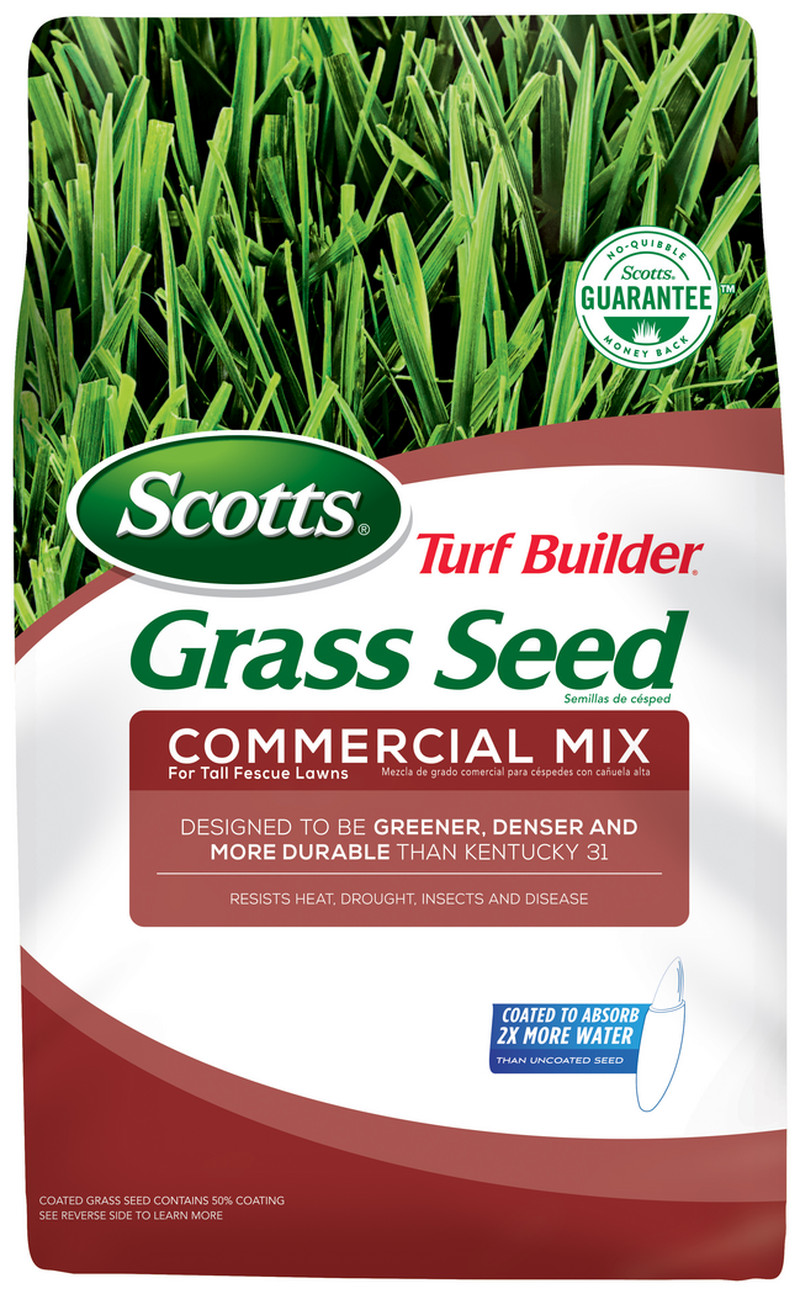 SCOTTS GRASS SEED Turf Builder Commercial Mix for Tall Fescue