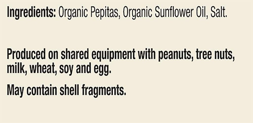 Nutritious Roasted & Salted Organic Pumpkin Seeds, 6 Ounce – Perfect for Salads