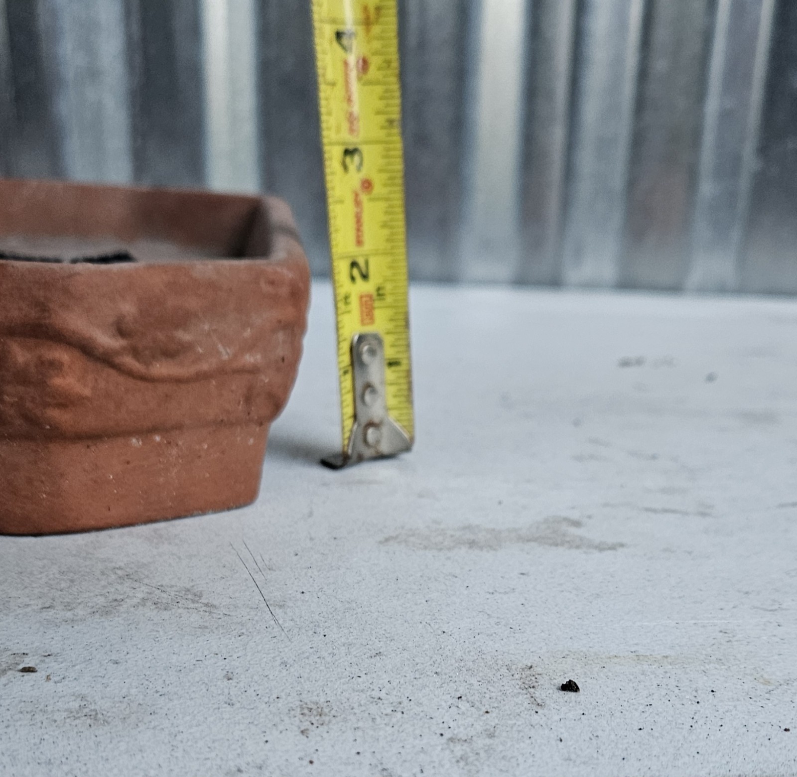 Terracotta Pot/Tray Drilled For Use As Bonsai Pot