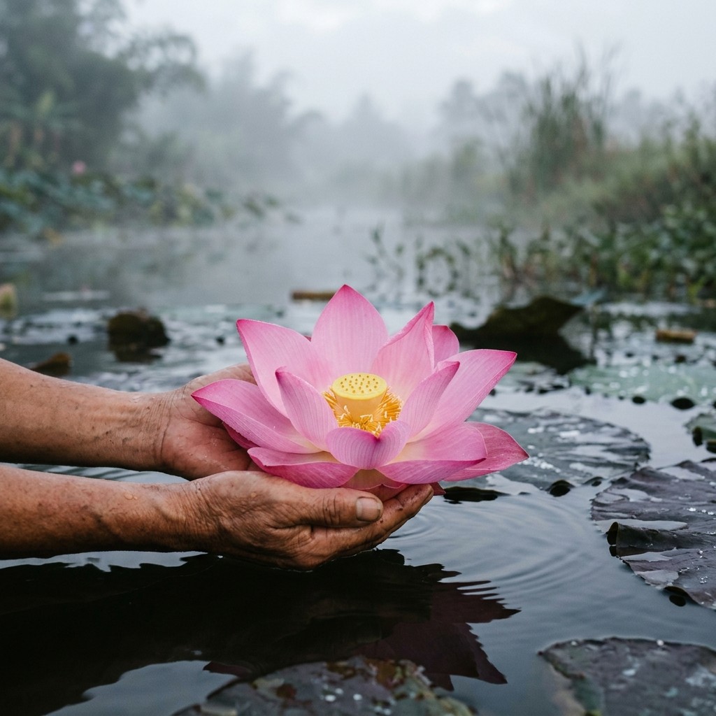 20 Sacred Water Lotus Seeds for Planting – carefully packed Heirloom Seed Blend
