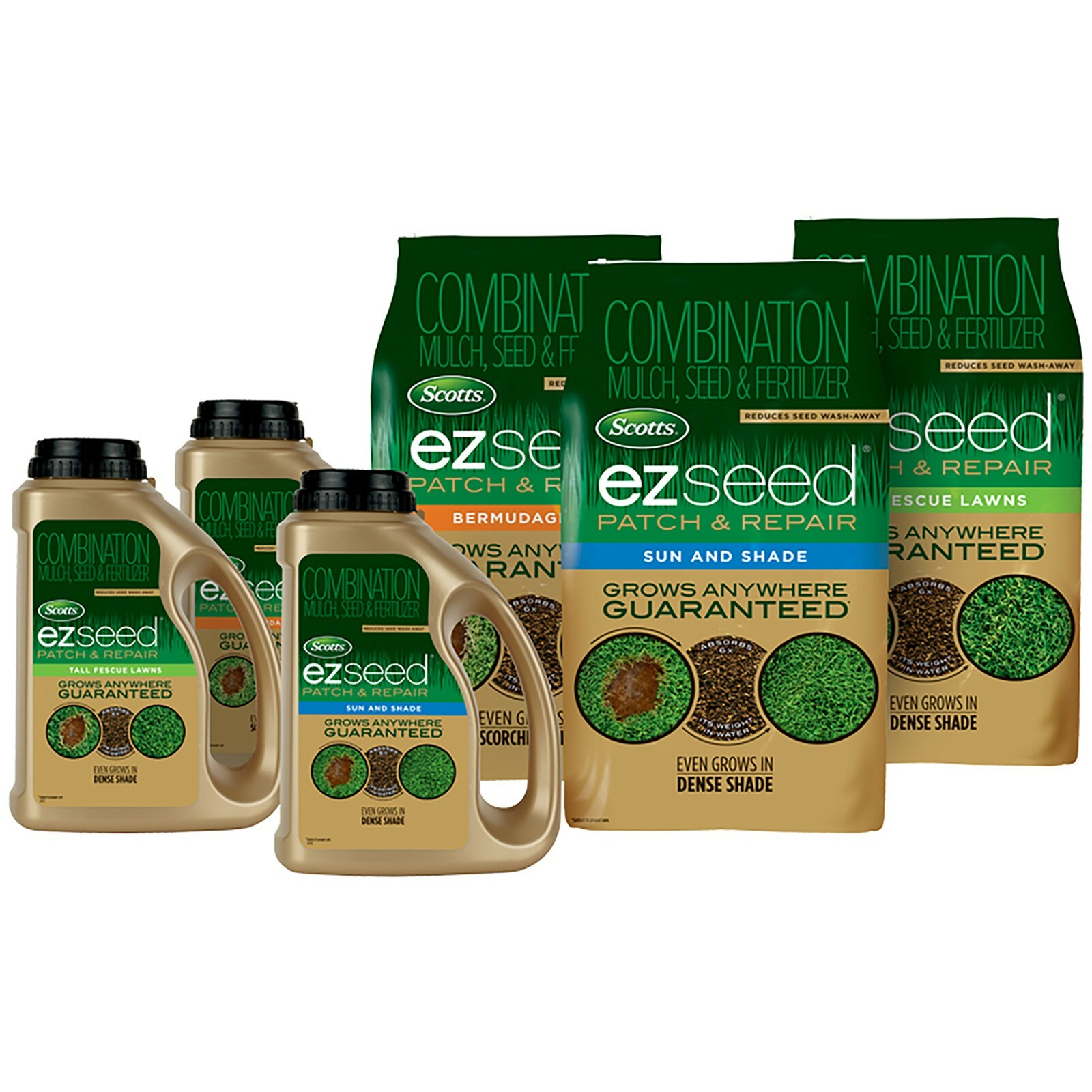 Scotts EZ Seed Patch & Repair Bermudagrass 10 lbs. Covers up to 225 sq. ft.