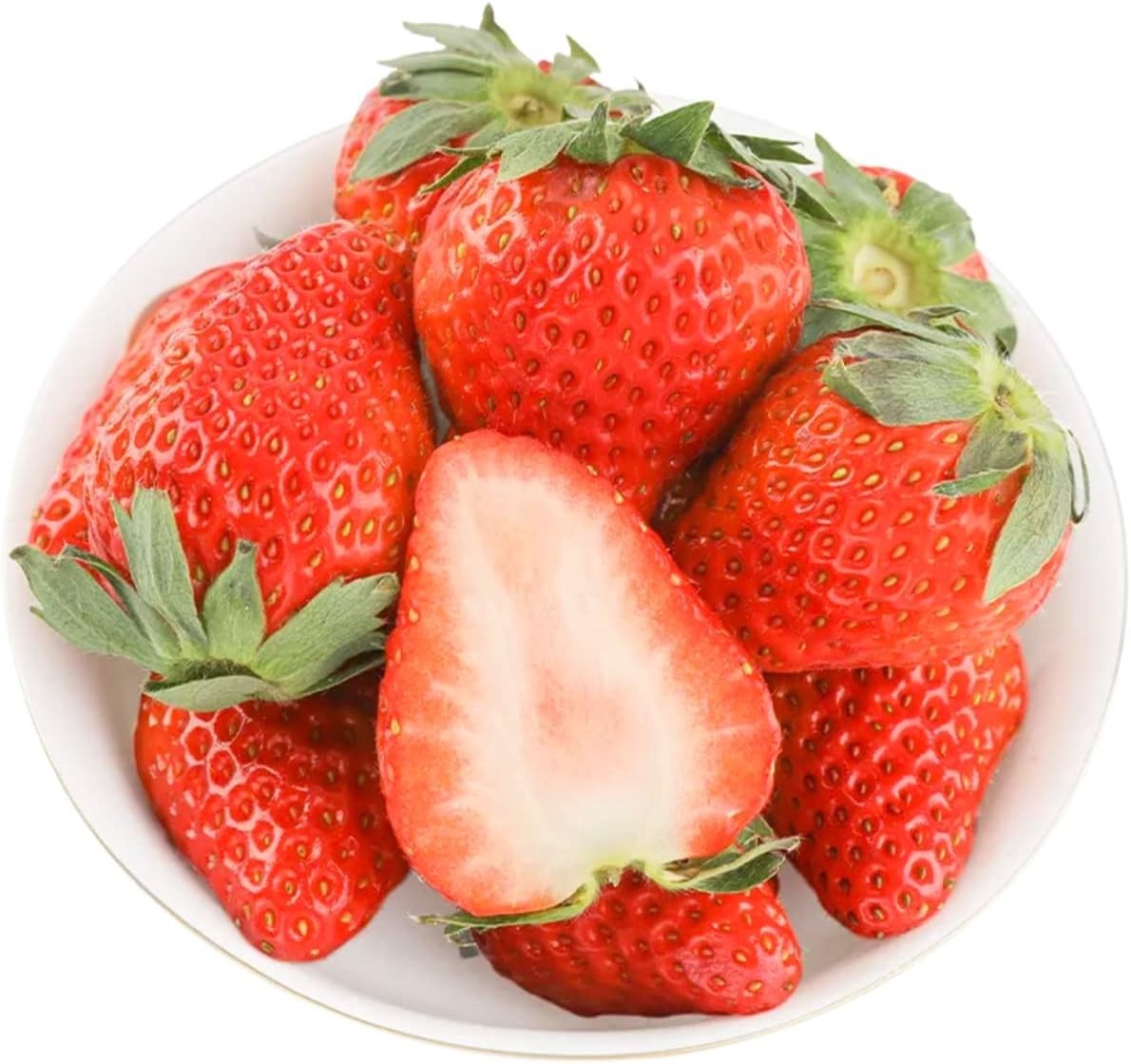 Sweet Heirloom Strawberry Seeds for -Round Fresh Berries Non-GMO Garden Crop