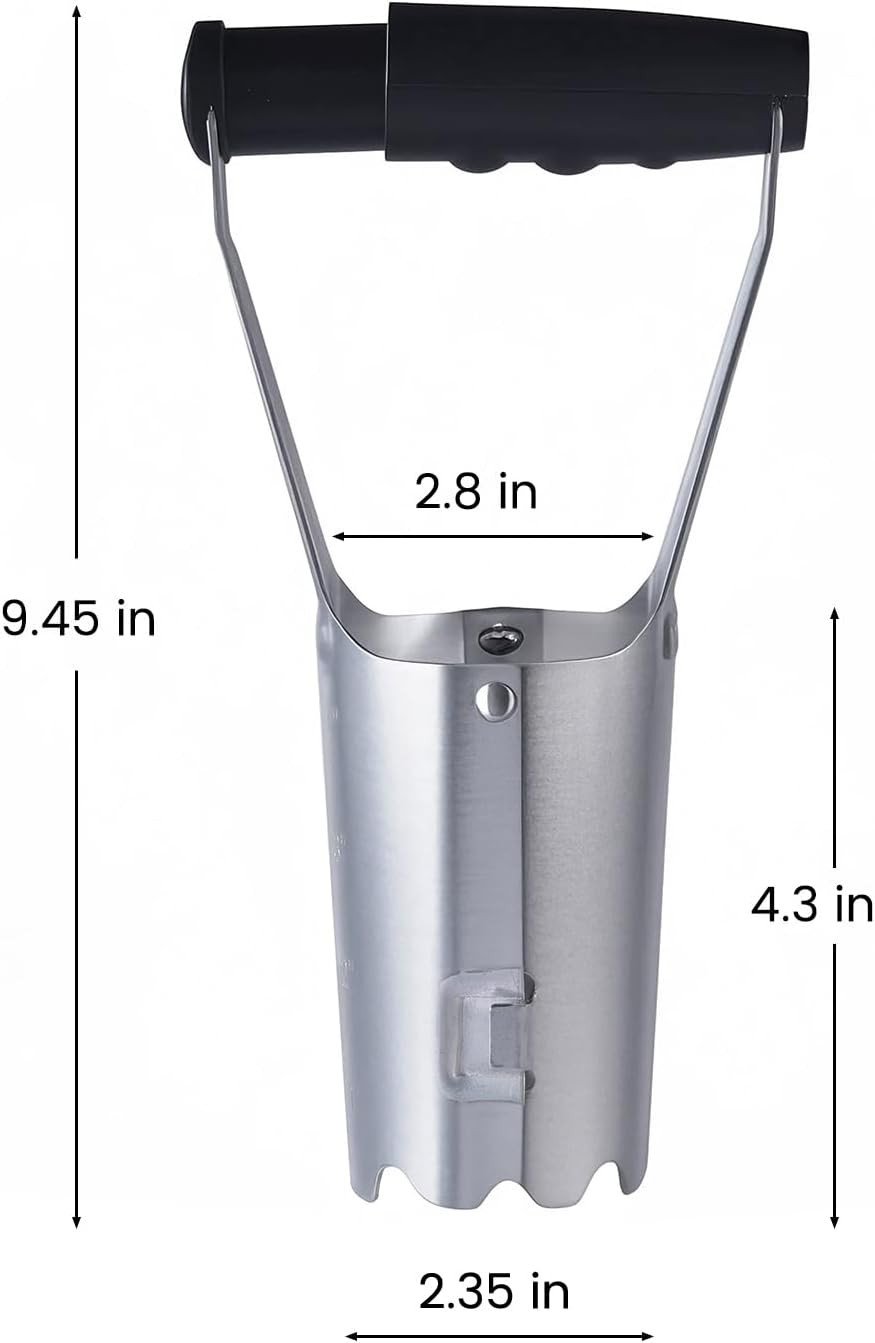 Bulb Planter, Bulbs Transplanter Designed for Automatic Soil Release with Depth