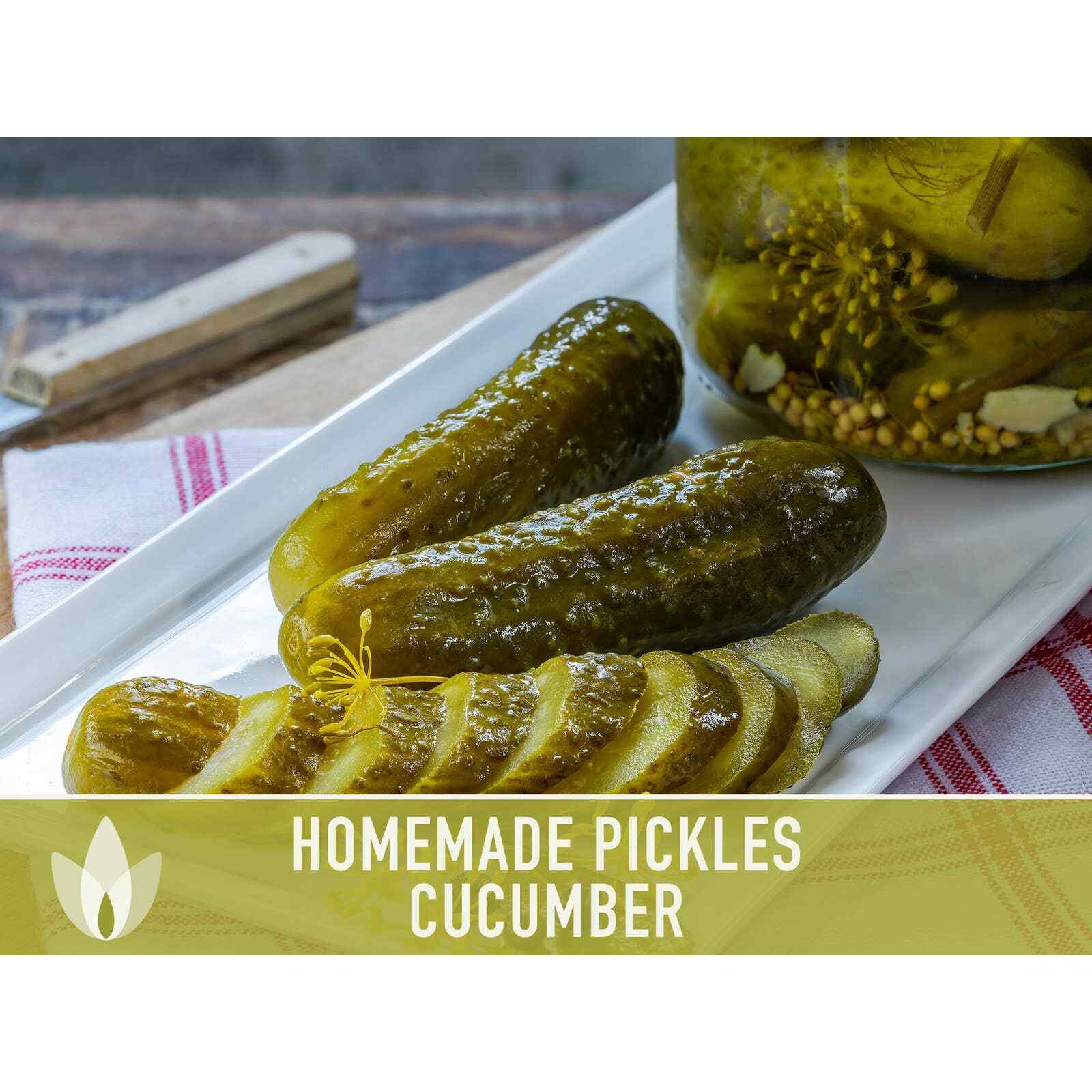Homemade Pickles Cucumber Heirloom Seeds – Open Pollinated, Non-GMO