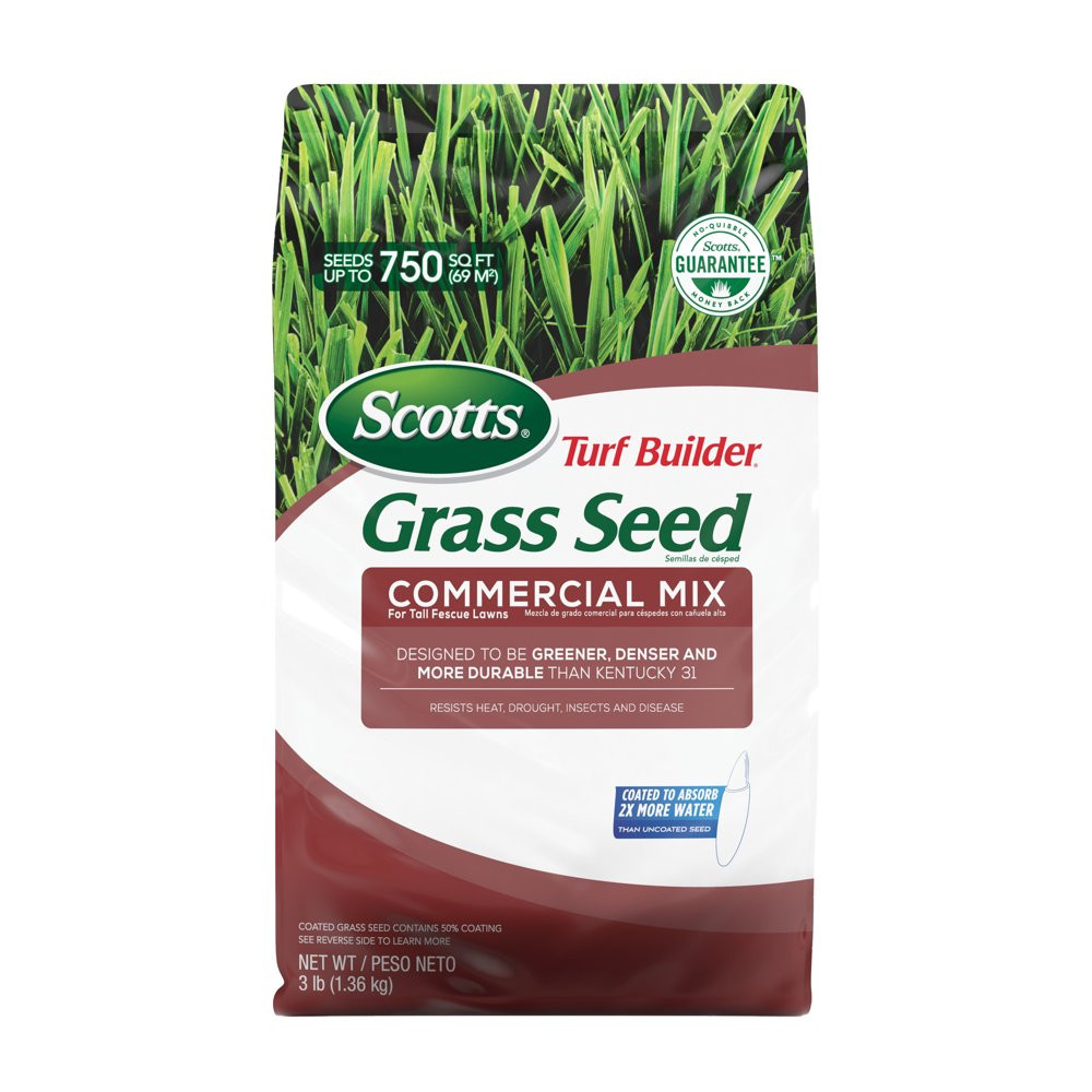SCOTTS GRASS SEED Turf Builder Commercial Mix for Tall Fescue