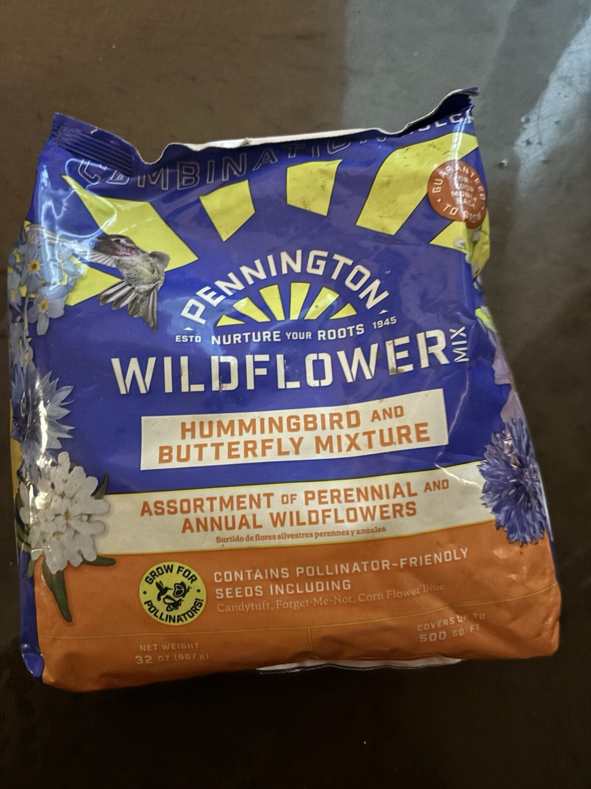 Pennington Wildflower Mix – Hummingbird and Butterfly 32 Ounce