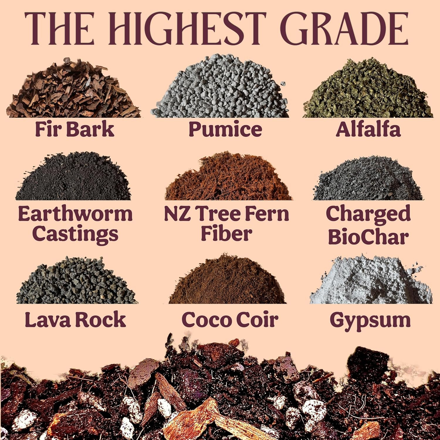 Craft Aroid Potting Mix- Elite Organic Alocasia, Philodendron, Monstera Soil Mix