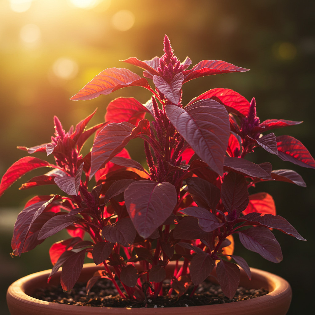 1000+ RED AMARANTH SEEDS VEGETABLE RARE GARDEN FLOWER NON-GMO HEIRLOOM HERB USA