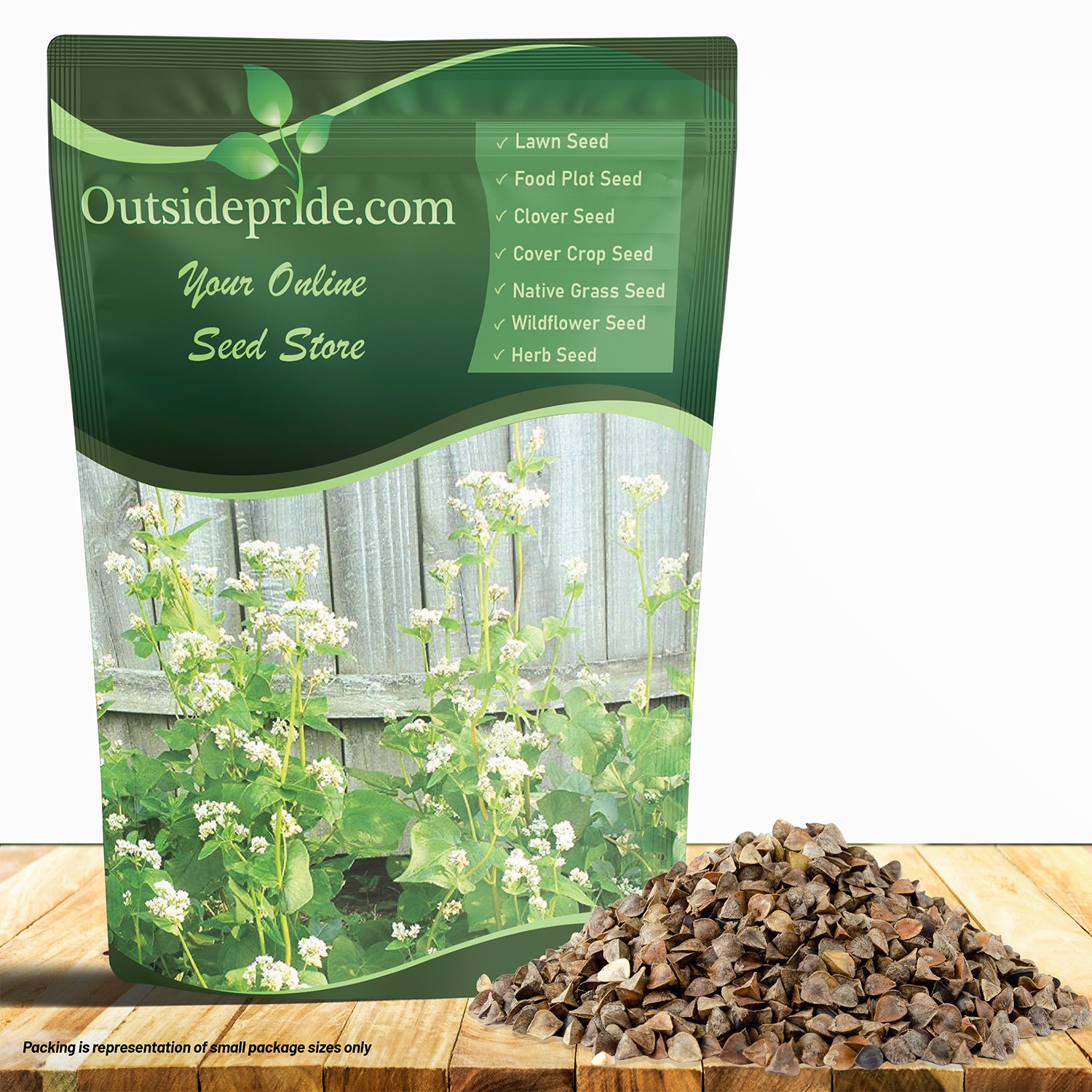 10 LBS Buckwheat Seed For Planting Cover Crops & Green Manure