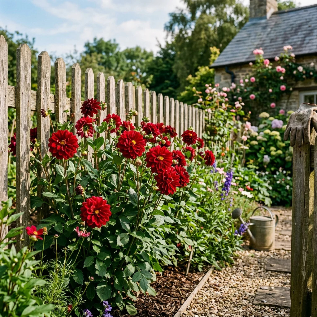 50 Deep Red Dahlia Seeds for Planting – Stunning Crimson Blooms