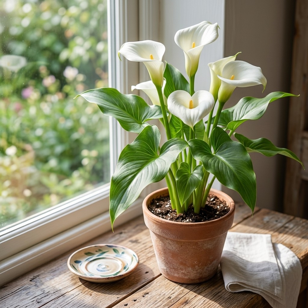 Calla Lily Flower Seeds 100pcs | Ornamental Plant Seeds for Outdoor Spaces