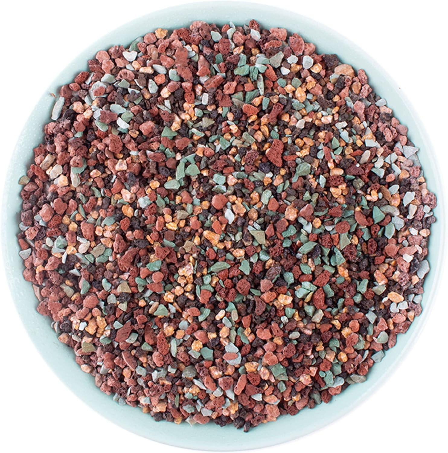 3Lb Mix Lava Rocks for Plants in Door -Gravel Pebbles for Bonsai Succulent Cactu