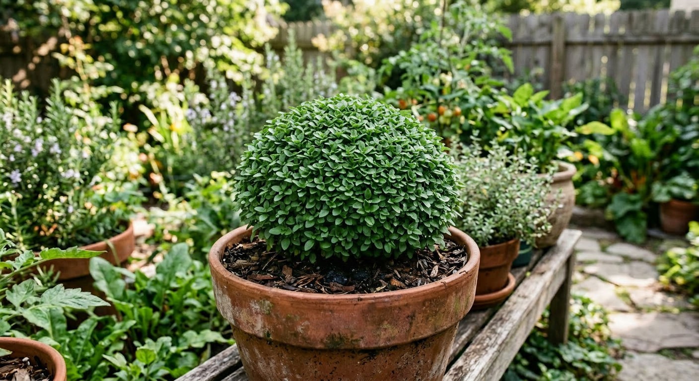 100 Heirloom Spicy Globe Basil Herb Seeds! All Natural