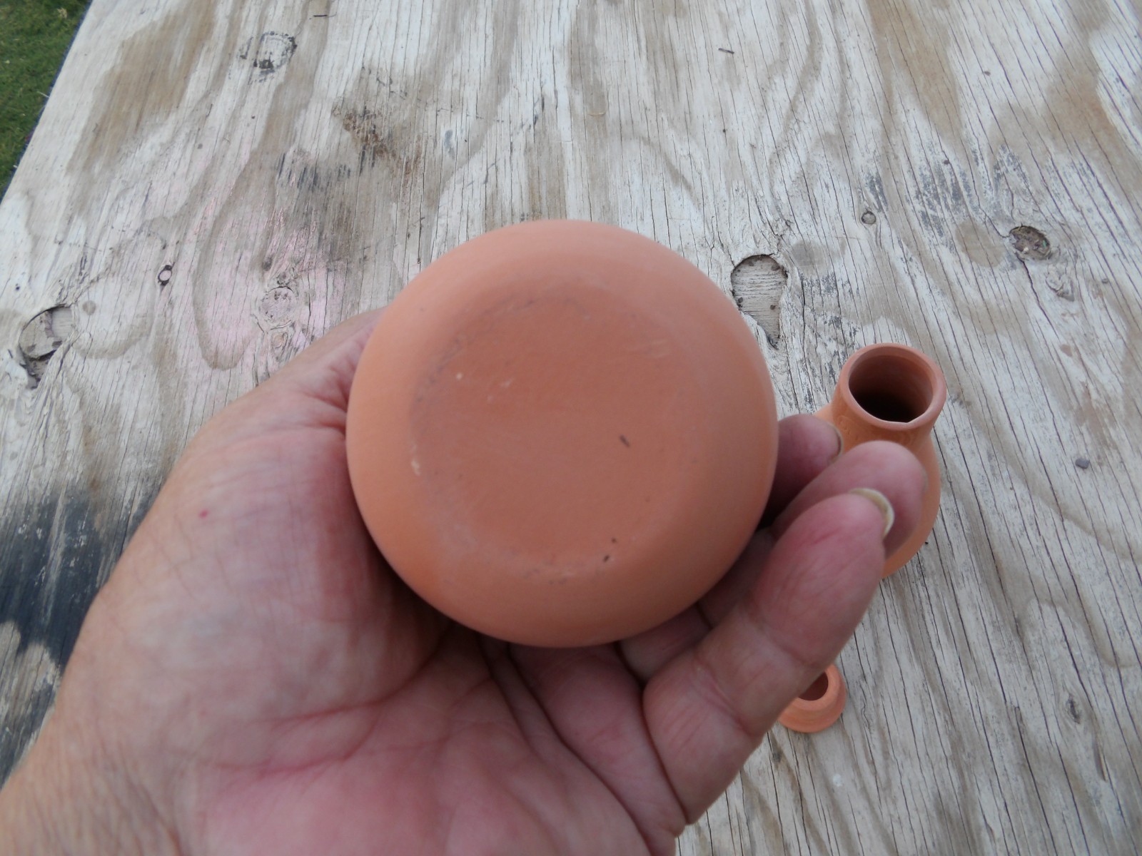 2pc Terracotta Self-Watering Plant Pots, 3.0×3.0x6″, Ollas for Garden