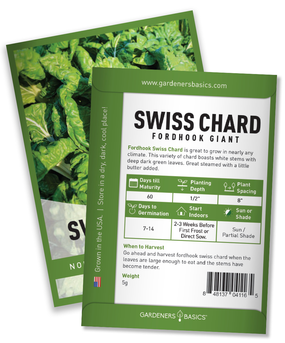 Fordhook Giant Swiss Chard Seeds