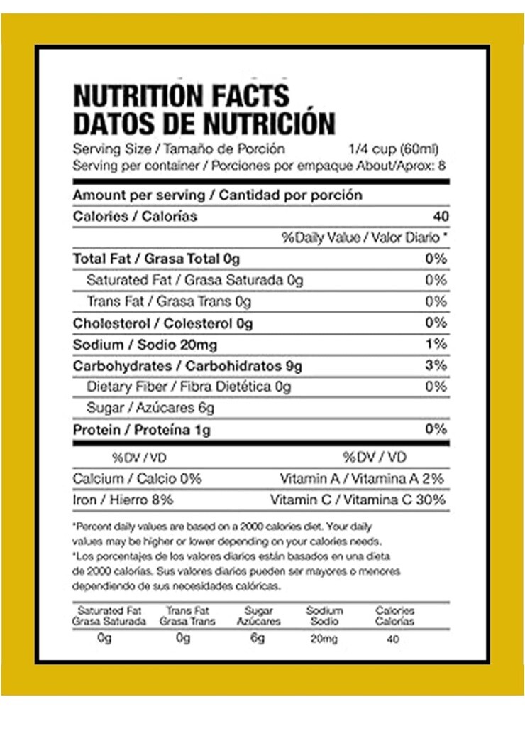 Passion Fruit Pulp 16 Oz / maracuya/ Parchita /parcha (6 Pack) Package May Vary