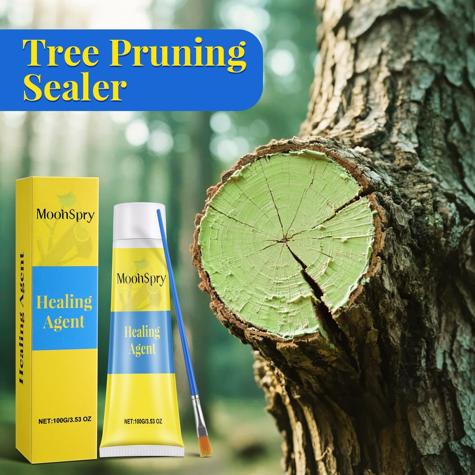 Threlaco Tree Wound Pruning Sealer, Bonsai Sealer Healing Paste, 100g…