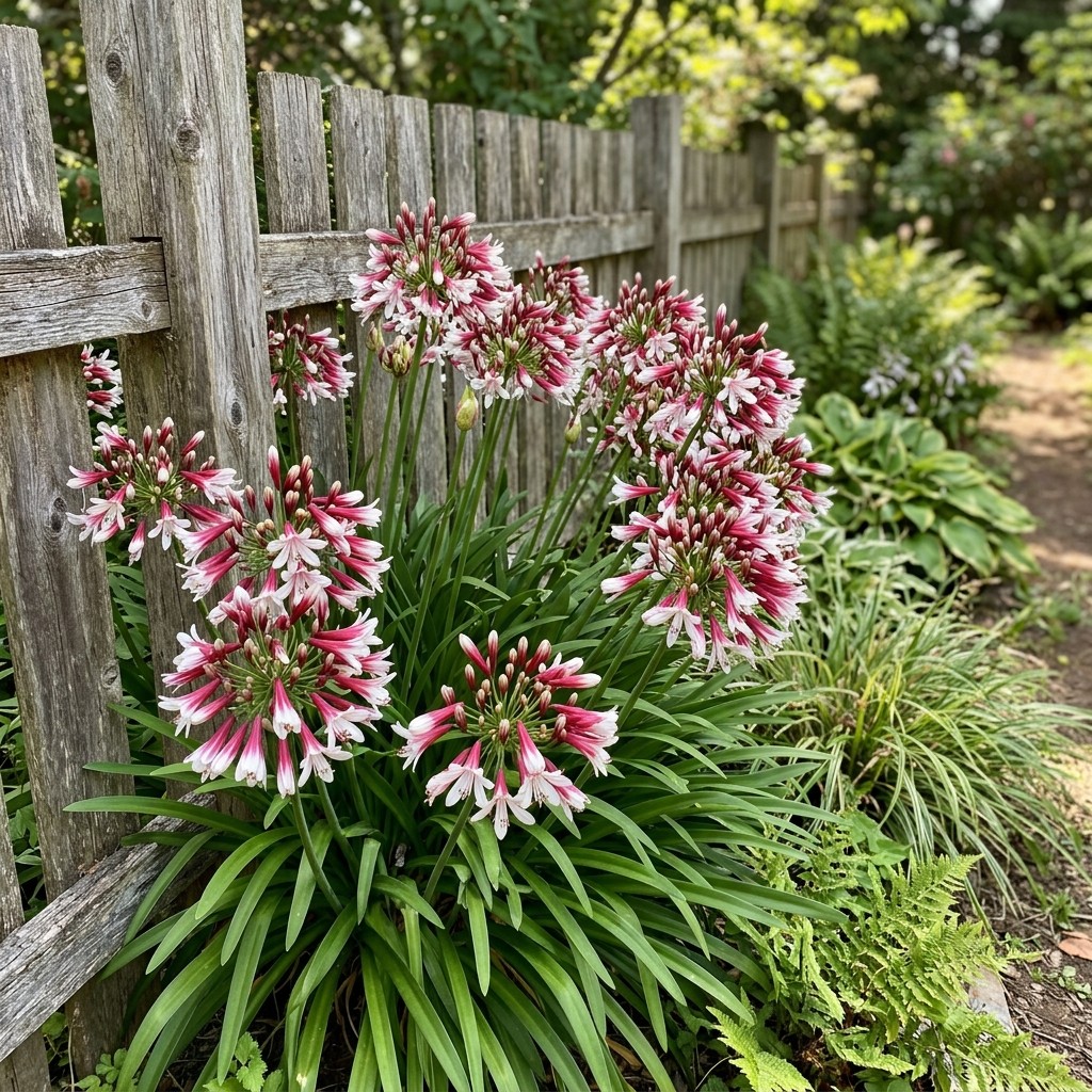 50 Count Bicolor Red African Lily Seeds – Long Lasting Patio Blooms, for Home