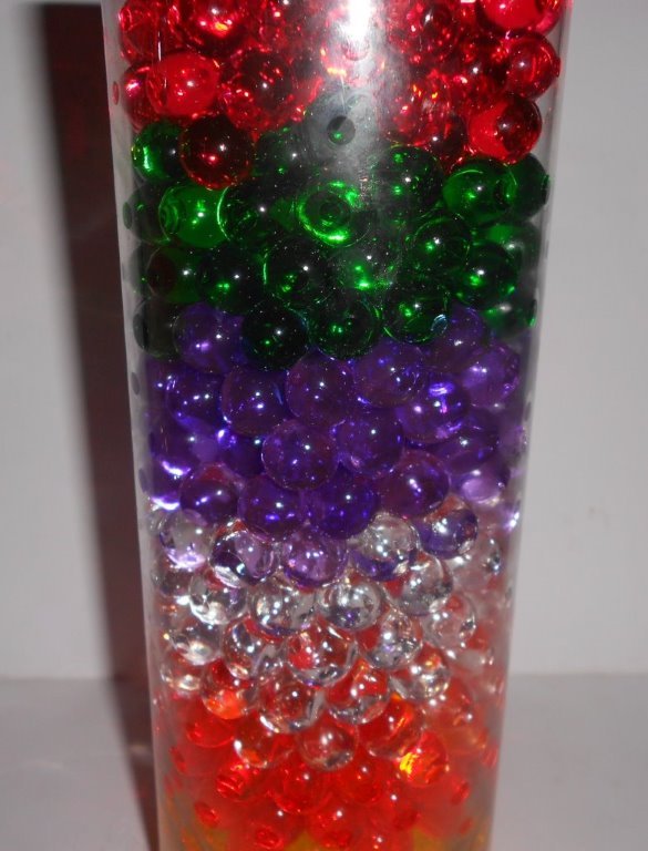 Watering gel Beads for use with Lucky Bamboo & tropical plants reduce watering