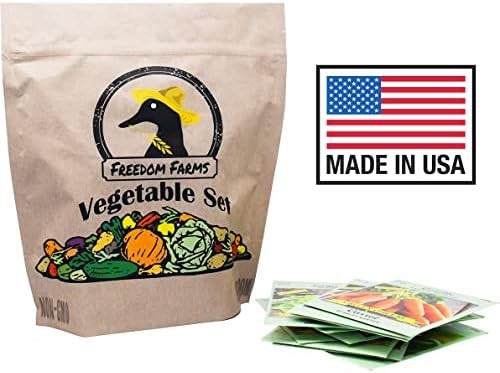 Set of 43 Assorted Vegetable & Herb Seed Packets – Over 10,000 Seeds! – Includes