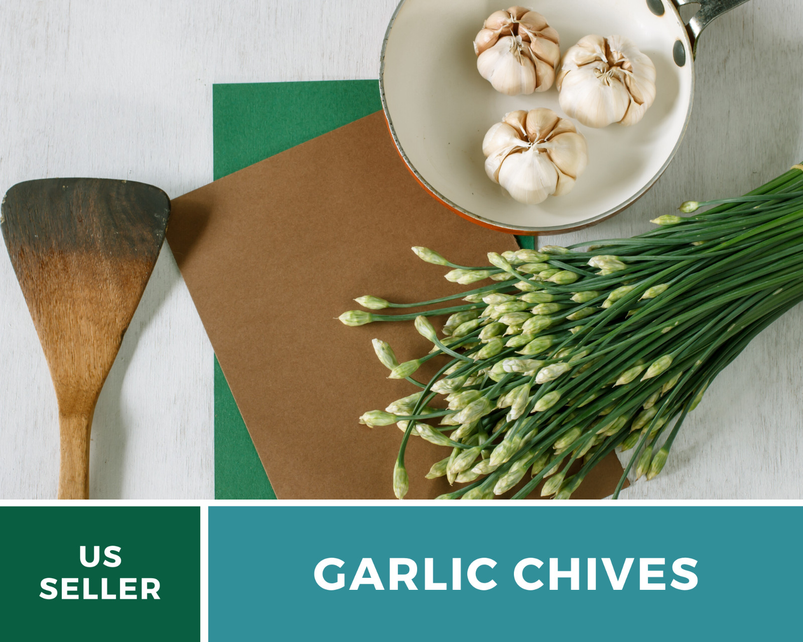 Chives, Garlic – 250 Seeds – Culinary, Medicinal & Decorative Herb – Heirloom