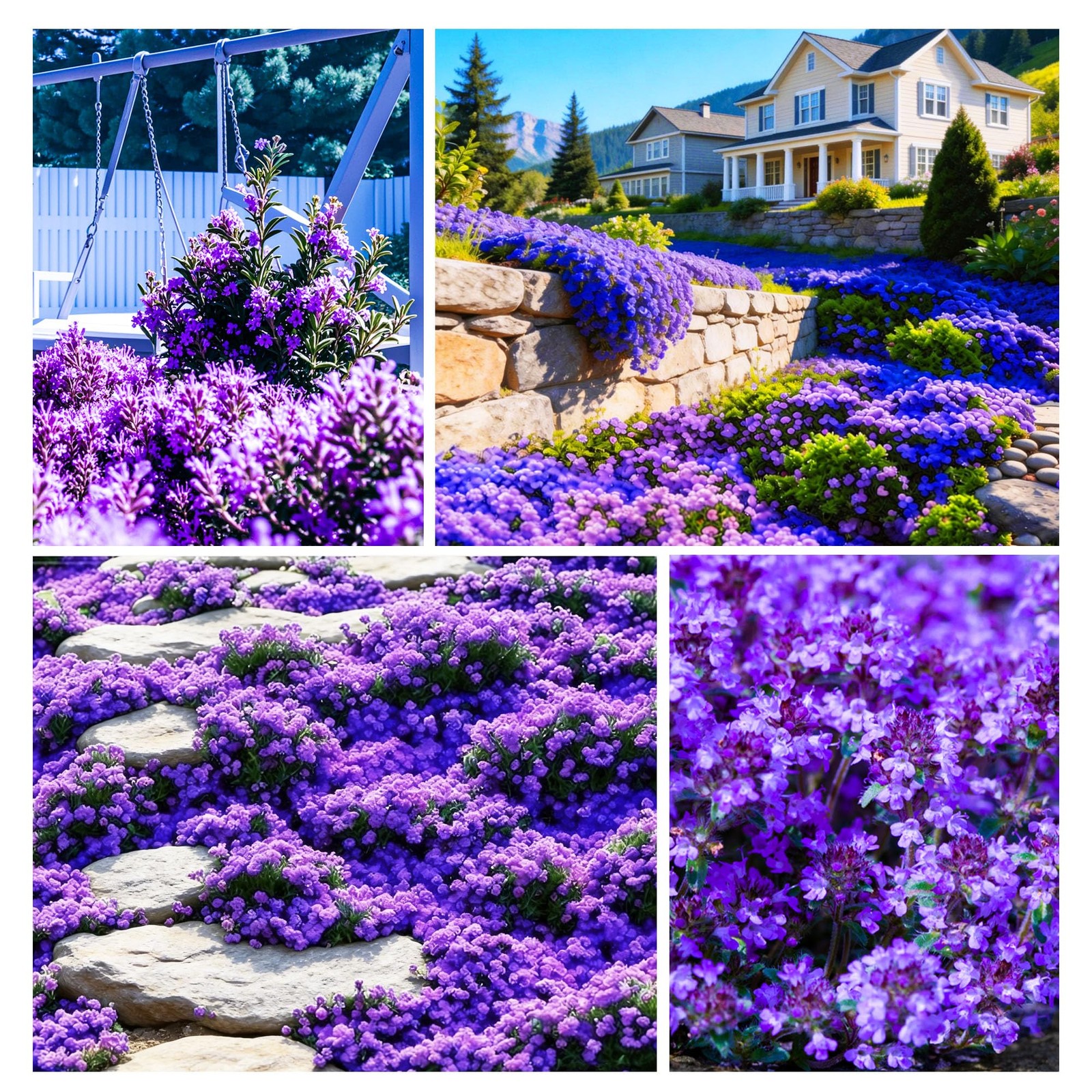 Carpet Creeping 20000Creeping Thyme Seeds For Planting Outdoor-Heirloom Thymus
