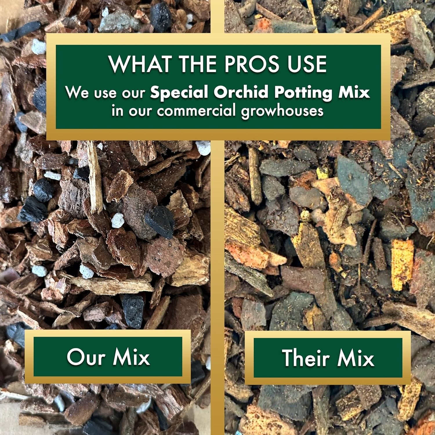 Enhanced Drainage Orchid Mix – 4 Quarts for Optimal Root Growth & Blooming