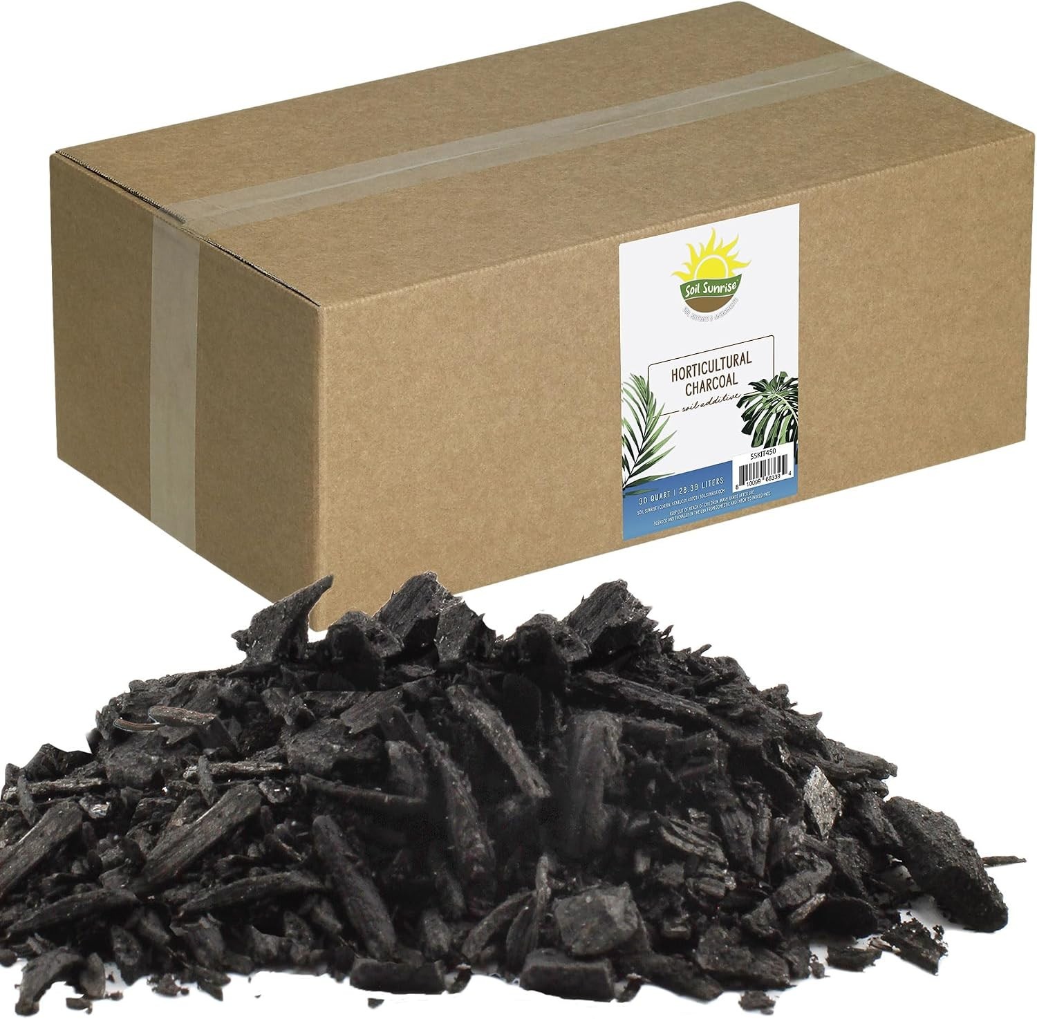 30 Qt Hardwood Horticultural Charcoal – Air Purifying & Drainage Aid