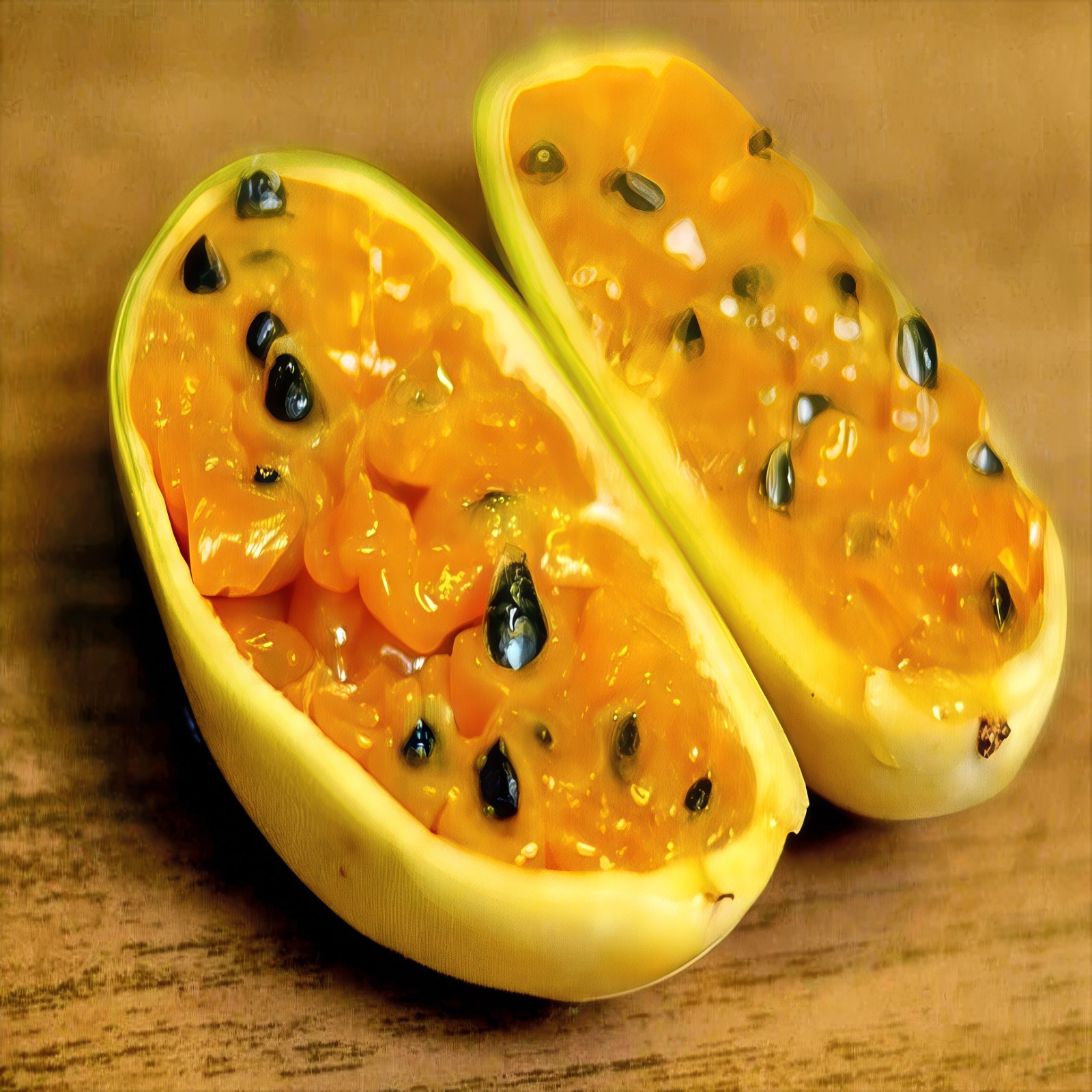 10 BANANA PASSIONFRUIT SEEDS (Passiflora Mollissima) Fast Flower Vine Plant RARE