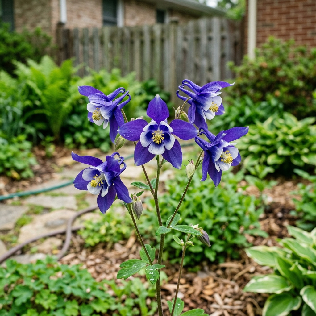 100 Deep Blue Columbine Aquilegia Seeds for Planting – Premium Heirloom Seed