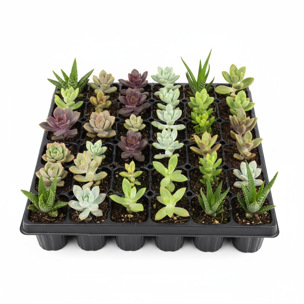 Succulents Assortment Rooted Starter Plant (Pack of 3)