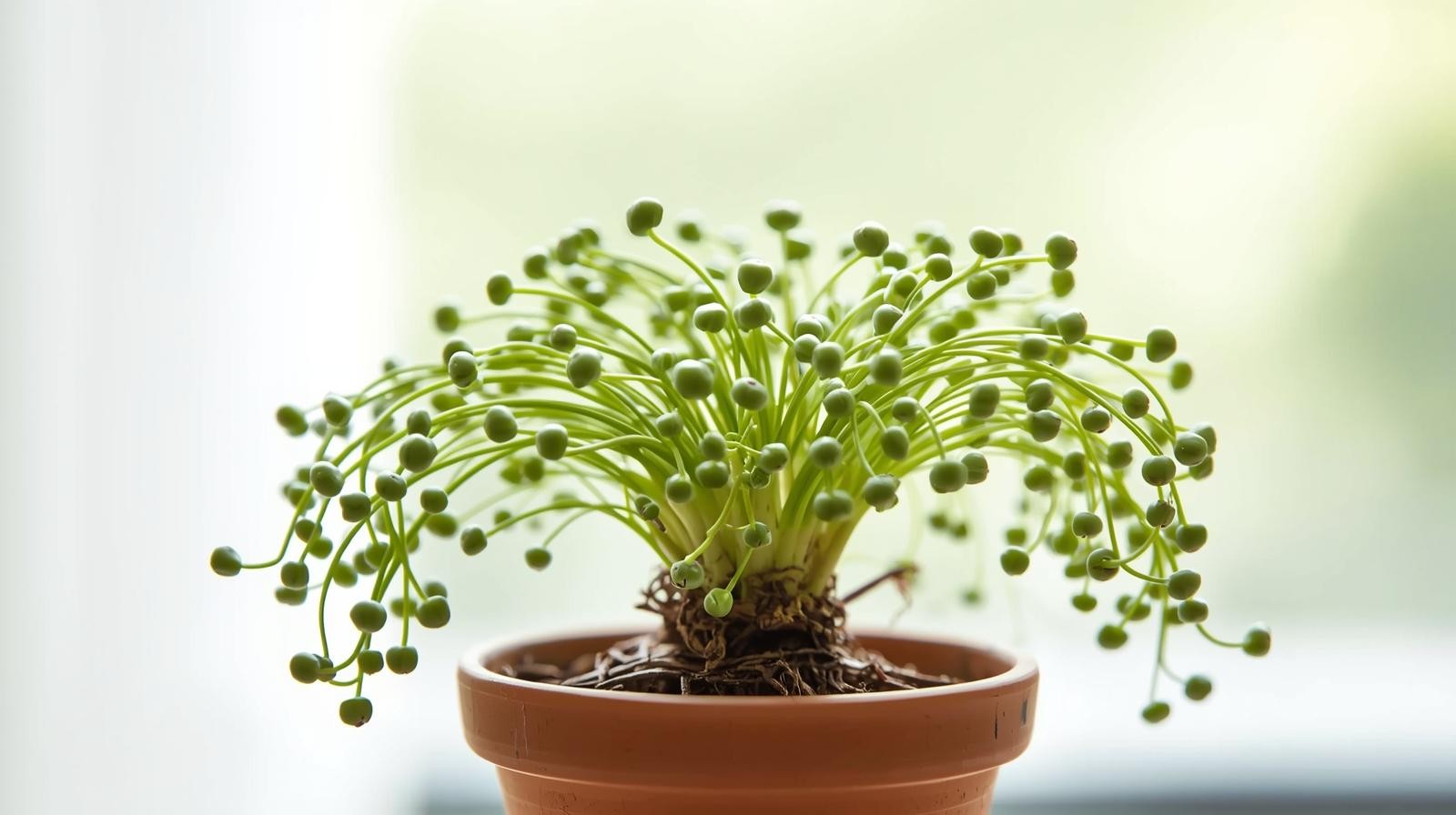 Senecio Rowleyanus String Of Pearls Rooted Starter Plant BUY 2 GET 1 FREE