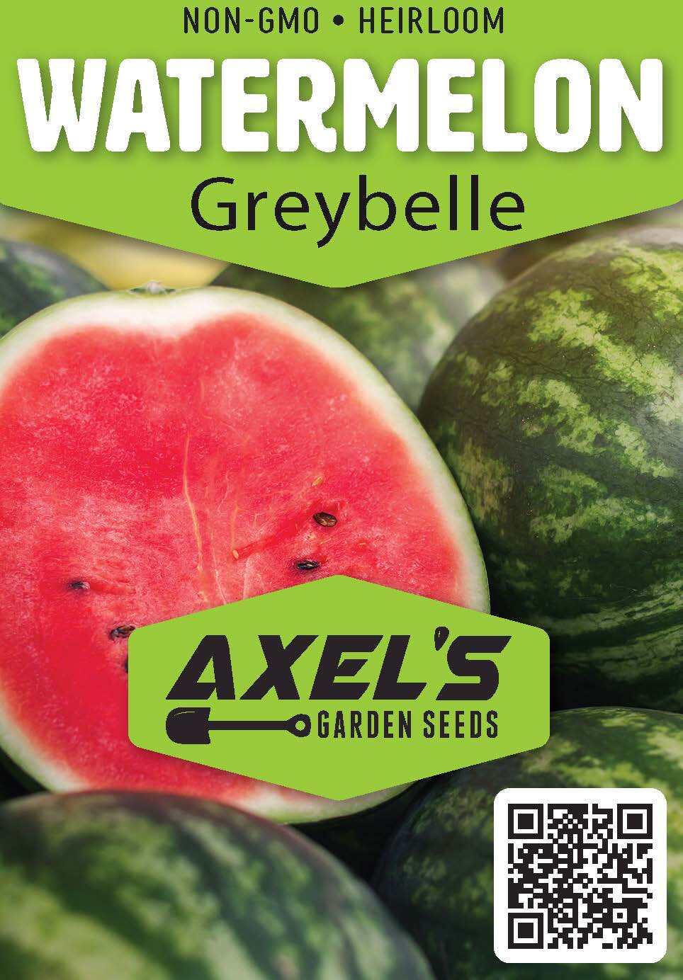 Greybelle Watermelon Seeds | Heirloom | Non-GMO | Fresh Garden Seeds
