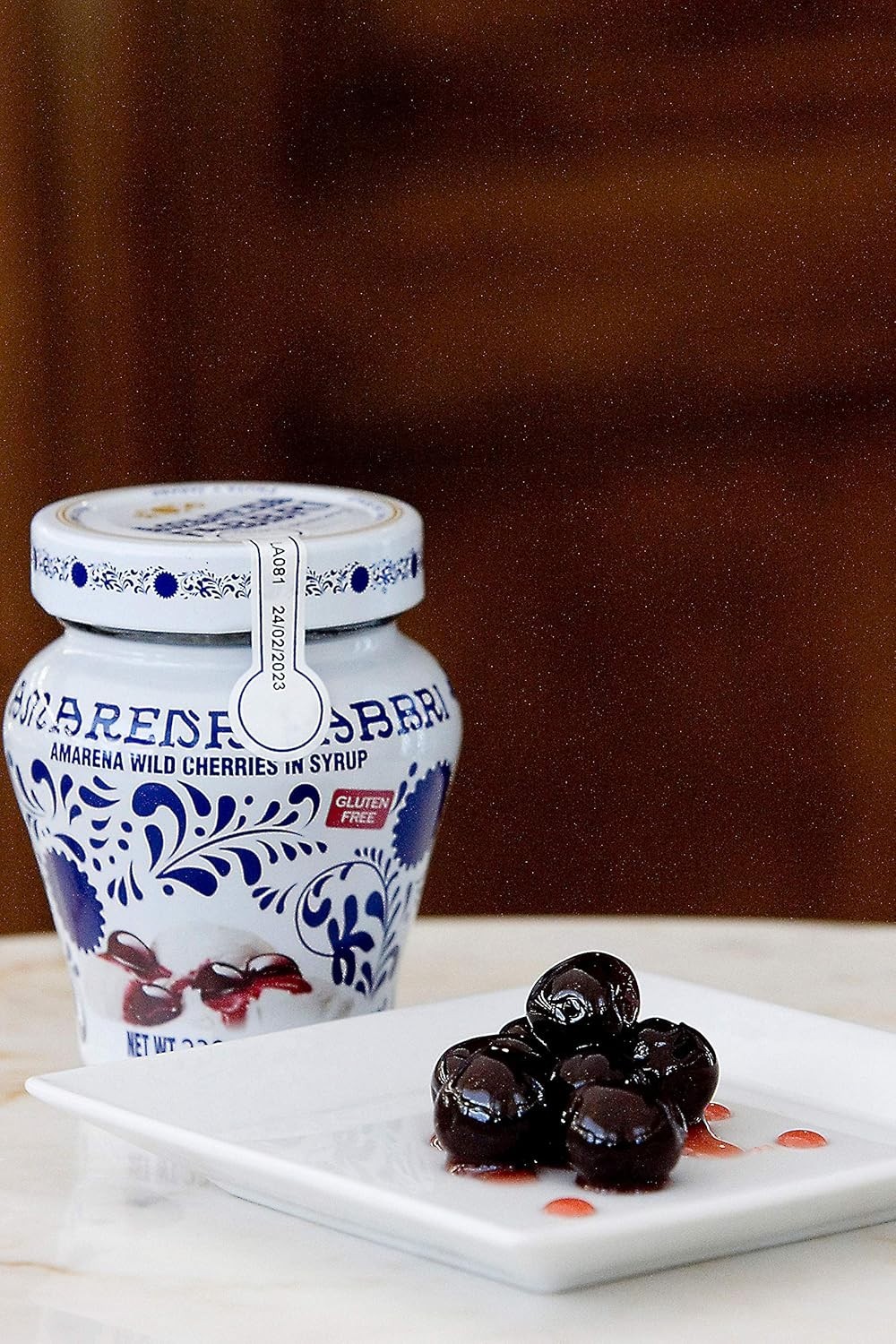8.1oz Fabbri Amarena Cherries (Pack of 2) – Gluten-Free Italian Delicacy