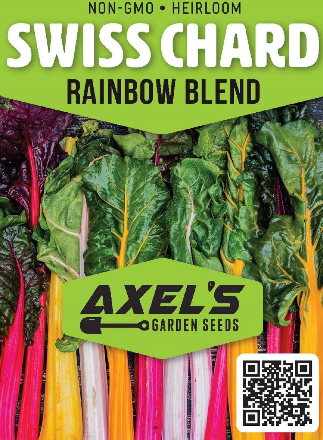 50+ Rainbow Swiss Chard Seeds for Planting – Heirloom Non-Gmo | Beta Vulgaris Su