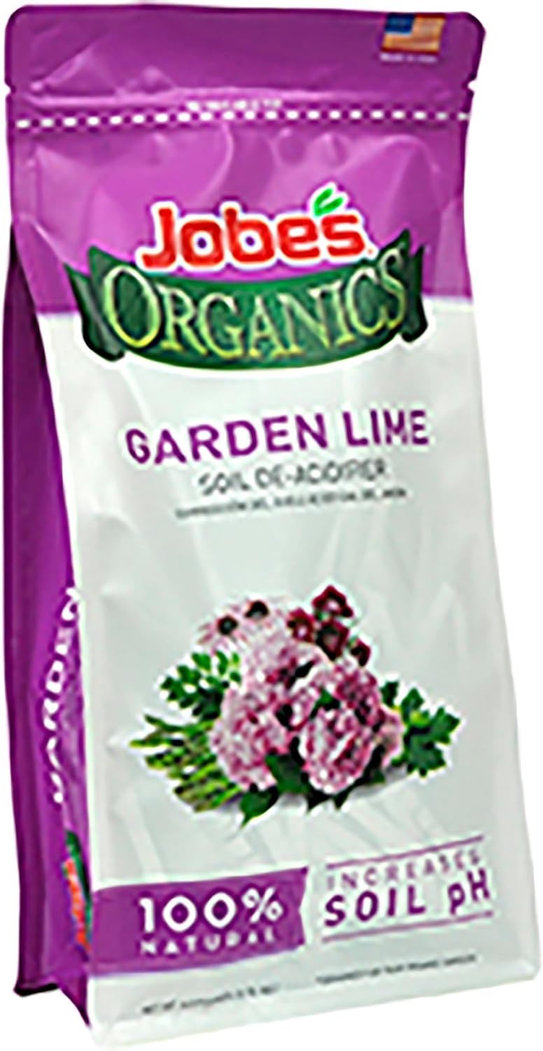 6 lbs Jobe’s Organic Garden Lime – Nutrient-Rich Soil Care for Flourishing Flora