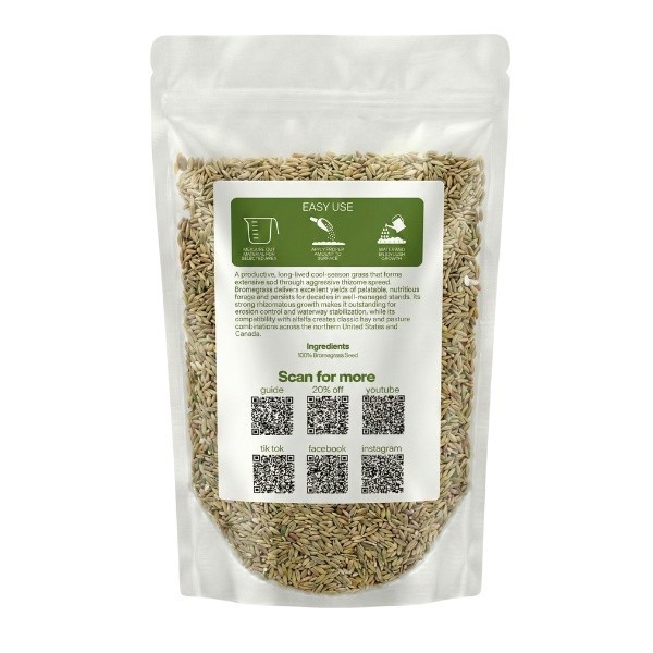 Old Cobblers Farm™ Wicked Tuff Turf Meadow Bromegrass (Grasses) – Season Forage