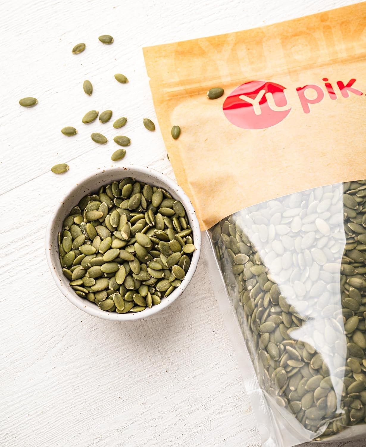 GMO-Free Raw Pumpkin Seeds 1 lb – Oil-Free, Salt-Free, Perfect for Baking