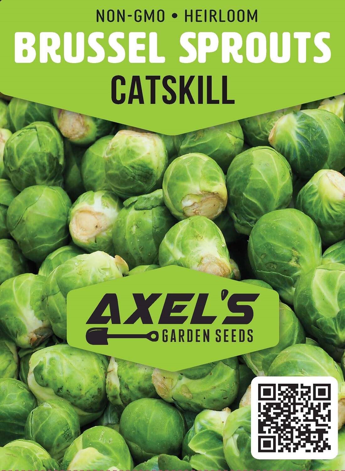 Catskill Brussel Sprout Seeds for Planting – Heirloom Non-GMO Vegetable Seeds