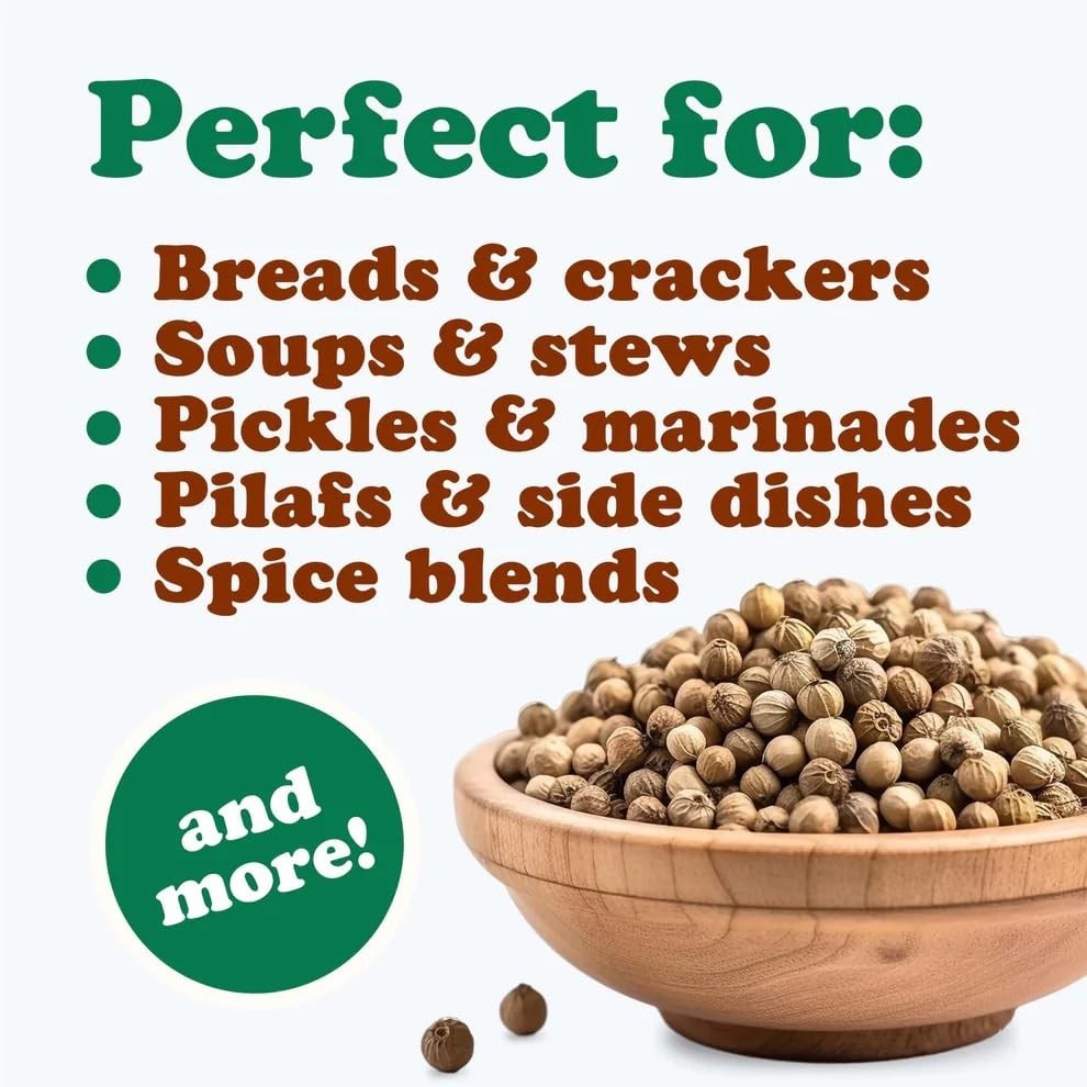 Nutrient-Packed Cilantro Seeds, 2.5 lbs – Cooking Essential