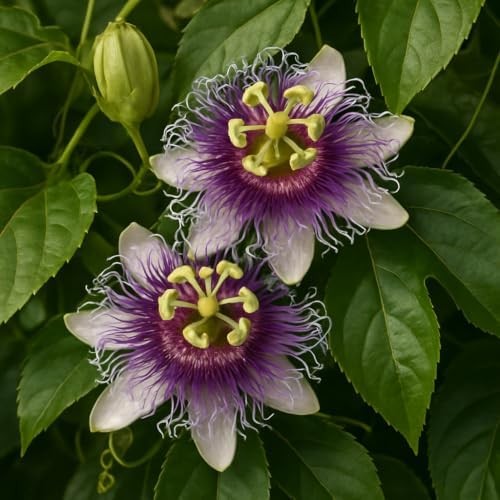 Possum Purple Passion Fruit Live Vine – Self-Fertile, Cold-Hardy, USDA 7