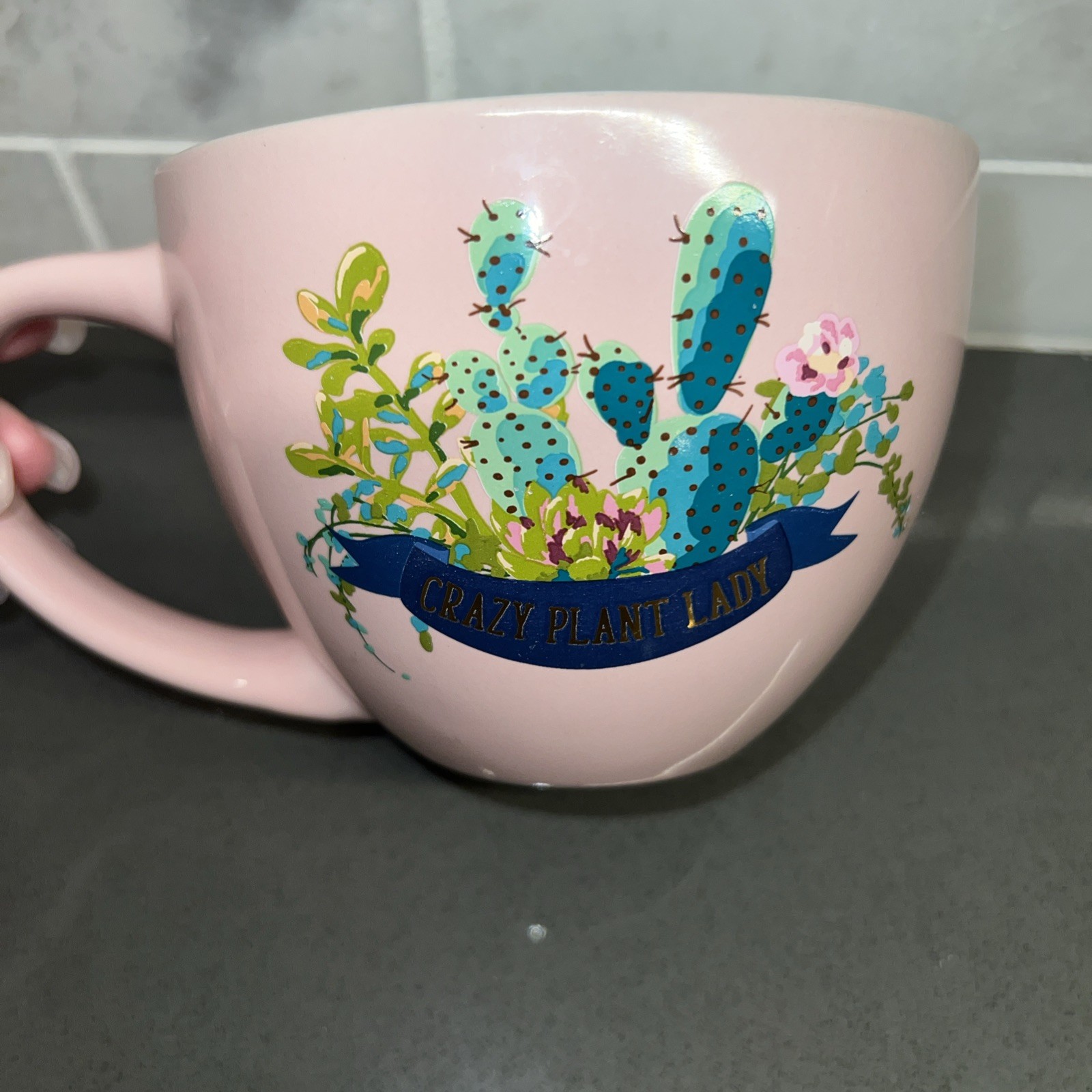 Crazy Plant Lady Large Mug