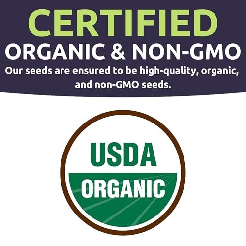 Organic Watermelon Seeds Variety Pack – 6 Non-GMO Packs for Indoor/Outdoor Plant